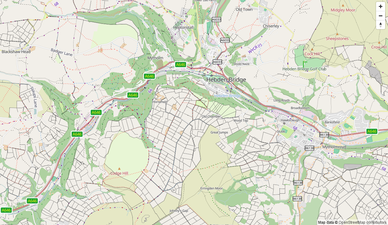 An sve01 / svwd01 vector map