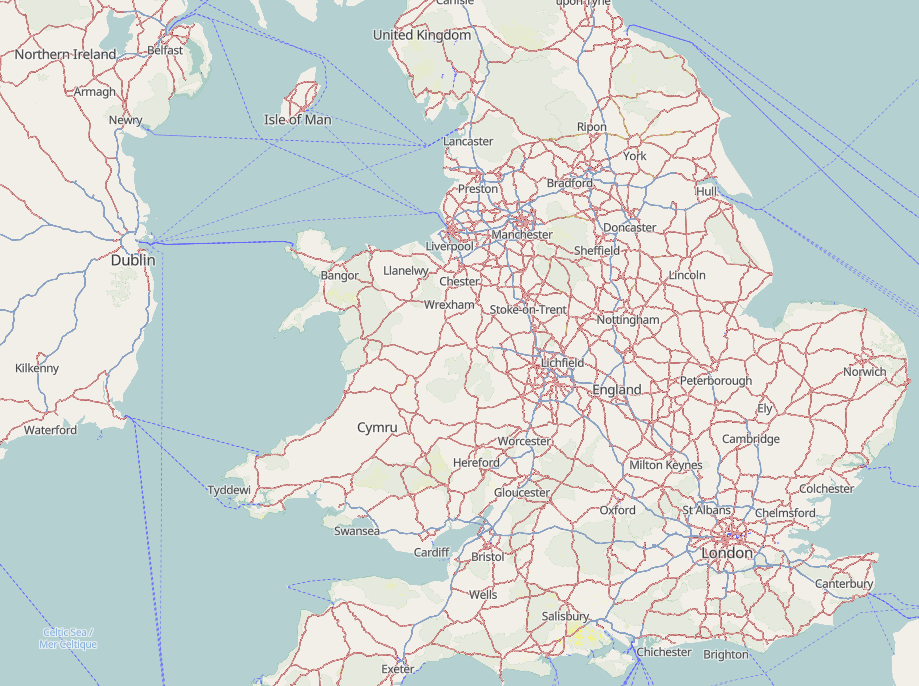The SVWD01 map style and the SVE01 map schema