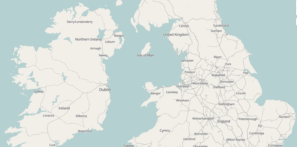 The new SVWD10 map style, based on the SVE01 map schema