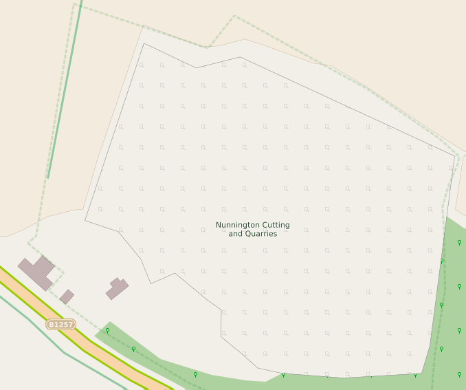 A former quarry